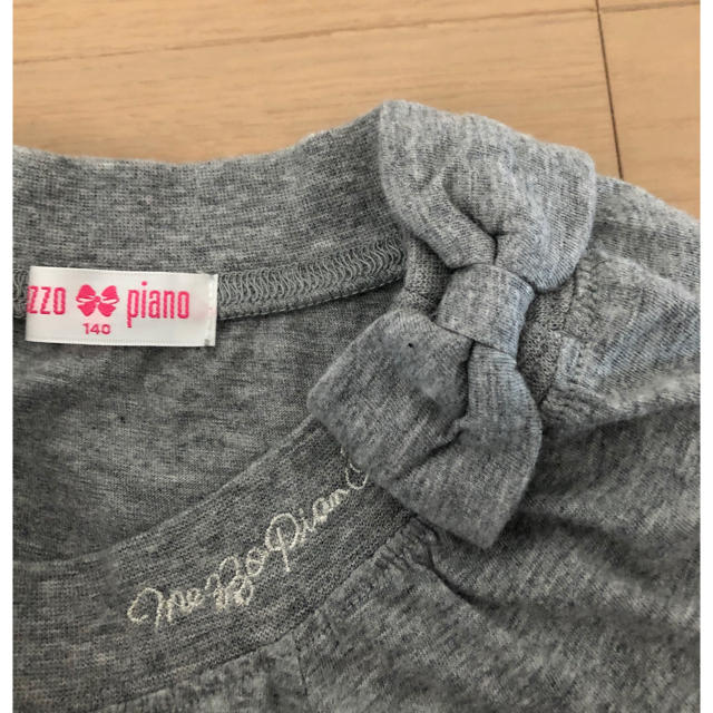 mezzo piano(メゾピアノ)の美品 メゾピアノ mezzopiano  Tシャツ 140 キッズ/ベビー/マタニティのキッズ服女の子用(90cm~)(Tシャツ/カットソー)の商品写真