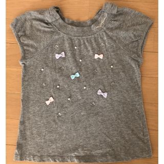 メゾピアノ(mezzo piano)の美品 メゾピアノ mezzopiano  Tシャツ 140(Tシャツ/カットソー)