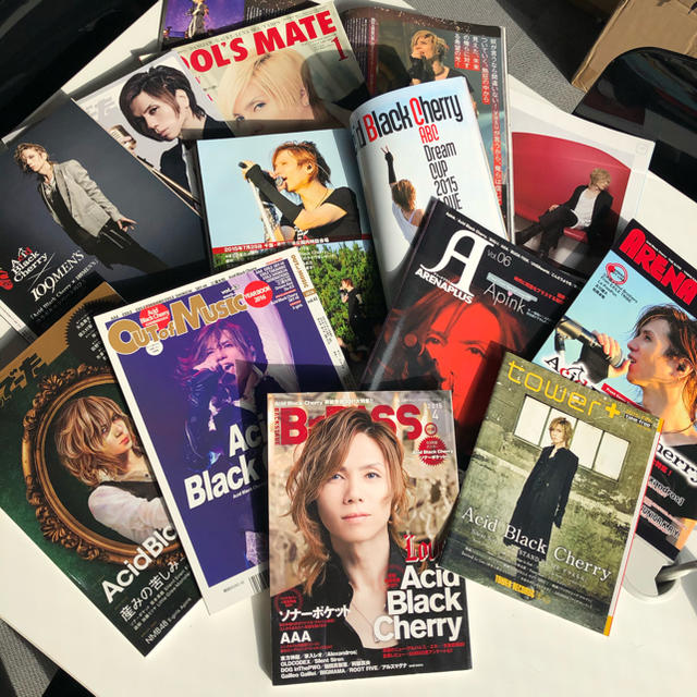 Acid Black Cherry yasu グッズ シャツ パーカー 雑誌 エンタメ/ホビーのタレントグッズ(ミュージシャン)の商品写真