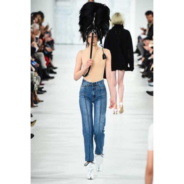 Maison Martin Margiela(マルタンマルジェラ)のmaison margiela 17aw ハイウエストデニム レディースのパンツ(デニム/ジーンズ)の商品写真