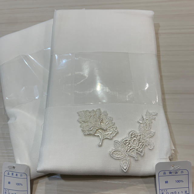 ダブルガーゼ生地　オフホワイト　ハンドメイド ハンドメイドの素材/材料(生地/糸)の商品写真