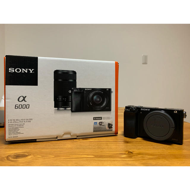 α6000　SONY　ボディ　ブラック　一眼