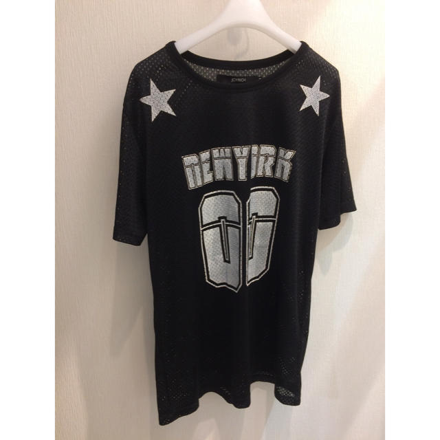 JOYRICH(ジョイリッチ)のJOYRICH ジョイリッチ メッシュ 半袖 T 黒 M メンズのトップス(Tシャツ/カットソー(半袖/袖なし))の商品写真