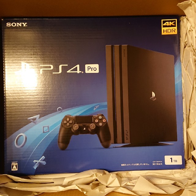 新品 PS4 PRO 本体 1TB CUH-7200BB01 ジェットブラック