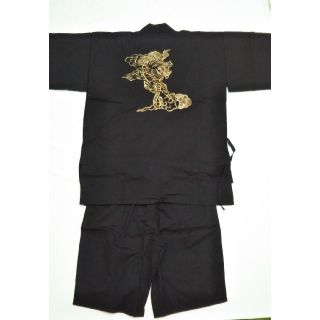 mory 様専用　男性用甚平　綿100%　虎の刺繍入　L(その他)