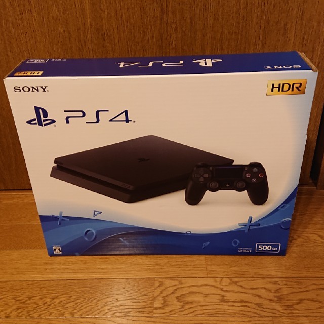 新品 PlayStation4 ブラック 500GB CUH-2200AB01