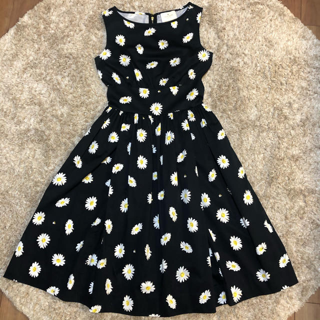 美品 ケイトスペード 花柄 デイジーワンピース-