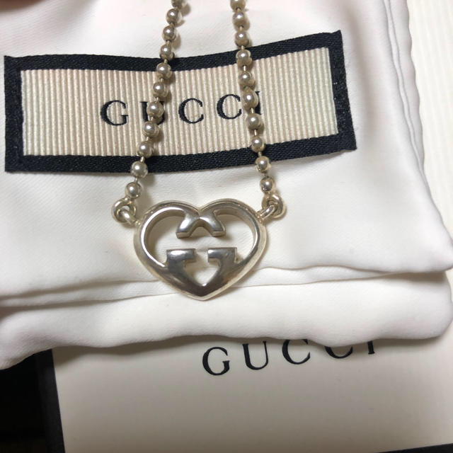 Gucci ハートネックレスAg925の通販 by ま's shop｜グッチならラクマ - ゆきり様専用Gucci 新作通販