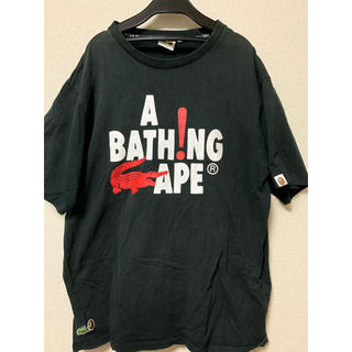 アベイシングエイプ(A BATHING APE)のラコステ×A BATHING APEコラボTシャツ(Tシャツ/カットソー(半袖/袖なし))