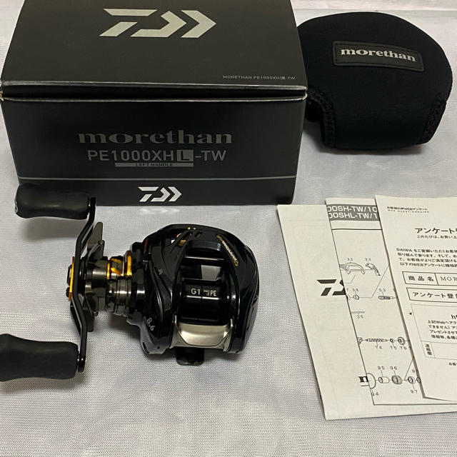 DAIWA(ダイワ)のダイワ 19モアザンPE TW1000-XHL DAIWA morethan スポーツ/アウトドアのフィッシング(リール)の商品写真