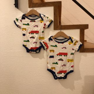 マリメッコ(marimekko)のマリメッコ  ロンパース  6Mのみ(ロンパース)