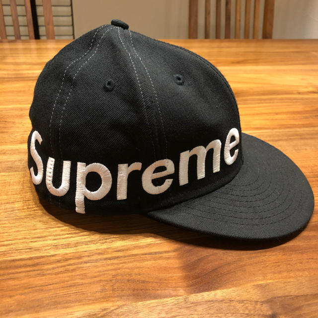 美品☆ 2007ss Supreme Side Logo New Era Cap