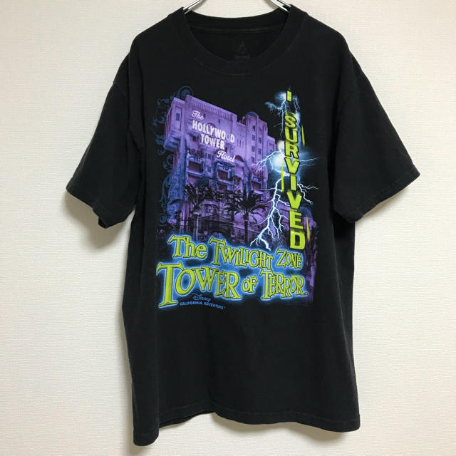 Disney - TOWER OF TERROR ディズニー タワーオブテラー 00s Tシャツ