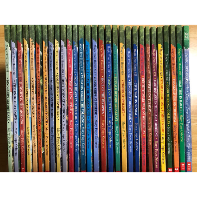 Magic Tree House #1〜28,#40 英語　マジックツリーハウス エンタメ/ホビーの本(洋書)の商品写真