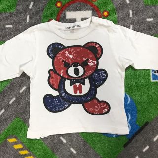 ヒステリックミニ(HYSTERIC MINI)のファックベア Joey hysteric ロンＴ(Tシャツ/カットソー)