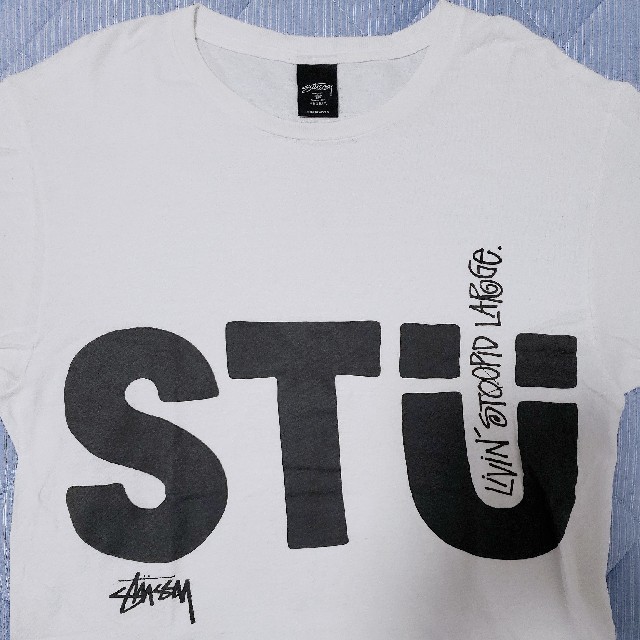STUSSY(ステューシー)の【最終値下げ】stussy spray design T shirt メンズのトップス(Tシャツ/カットソー(半袖/袖なし))の商品写真