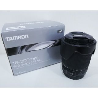 タムロン(TAMRON)のキャノン用交換レンズ　18-200mm F/3.5-6.3 Di II VC(レンズ(ズーム))