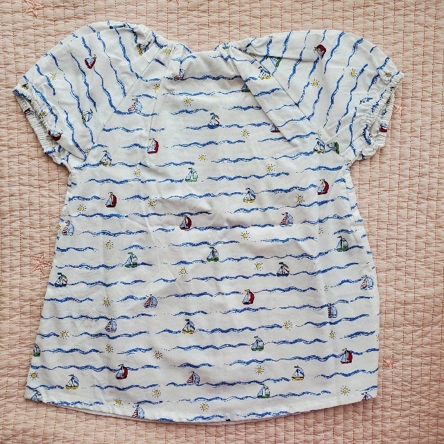 Boden(ボーデン)のjojo maman bebe　トップス 　ヨット キッズ/ベビー/マタニティのキッズ服女の子用(90cm~)(Tシャツ/カットソー)の商品写真