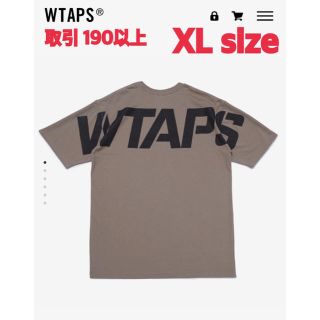 ダブルタップス(W)taps)のWTAPS STENCIL TEE BEIGE XLサイズ 20ss(Tシャツ/カットソー(半袖/袖なし))