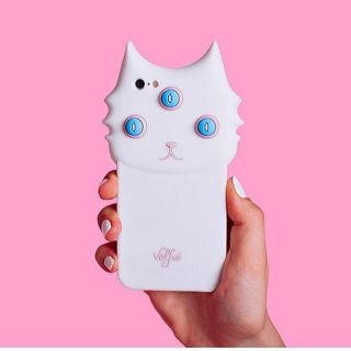 ハニーミーハニー(Honey mi Honey)のvalfre  iphone 6 6s 猫 スマホ　ケース　シリコン　三つ目(iPhoneケース)