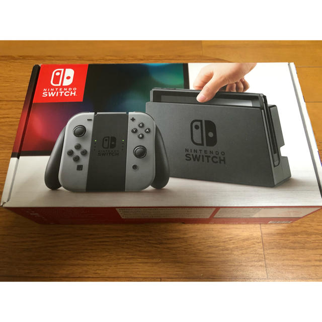 美品　Nintendo Switch グレー 任天堂 スイッチ