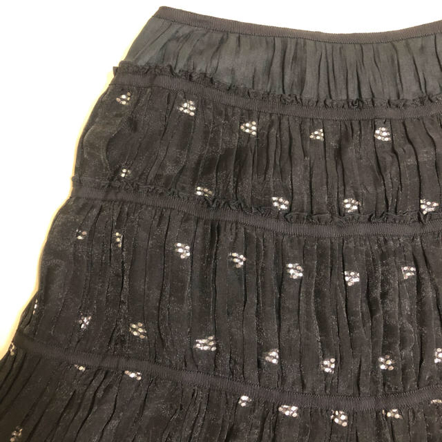 LOUNIE(ルーニィ)のオーガンジーのプリーツスカート レディースのスカート(ロングスカート)の商品写真