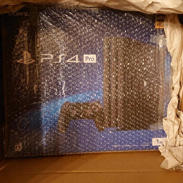 新品 PS4 PRO 本体 1TB CUH-7200BB01 ジェットブラック