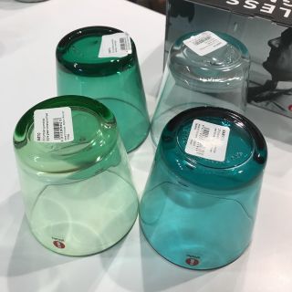 イッタラ(iittala)の新品☆イッタラ カルティオ タンブラー 4点 ☆アップルグリーン入手困難☆(グラス/カップ)