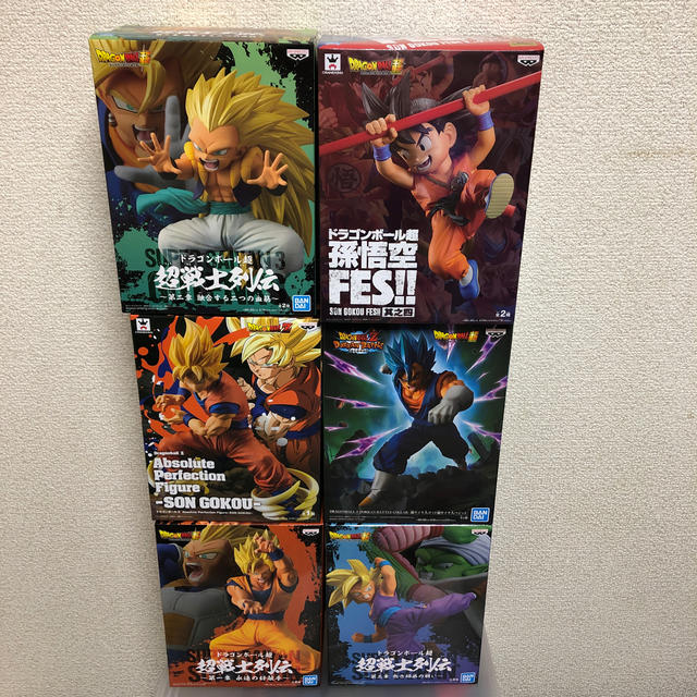 ドラゴンボールフィギュア　セット　超戦士列伝