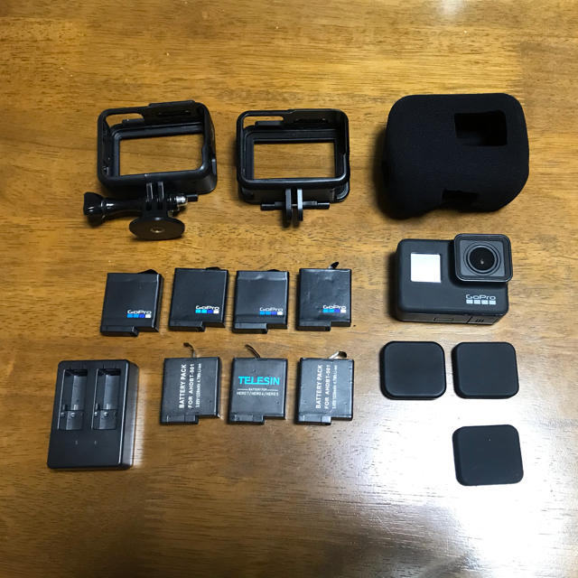 GOPRO HERO7 バッテリー7個、他ビデオカメラ