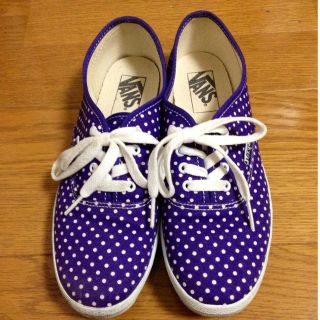 ヴァンズ(VANS)のドットシューズ(スニーカー)