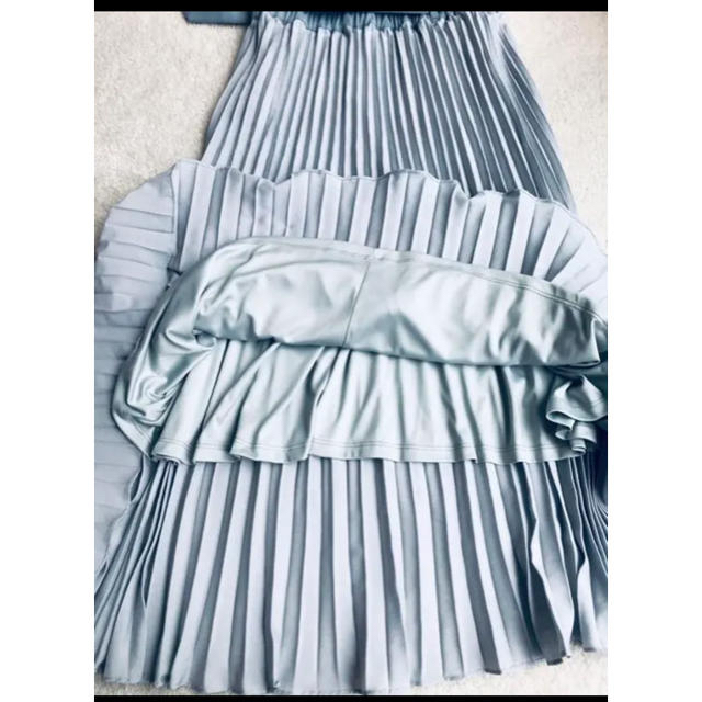 Simplicite(シンプリシテェ)のベーセーストック　シンプリシテェプリーツスカート レディースのスカート(ロングスカート)の商品写真