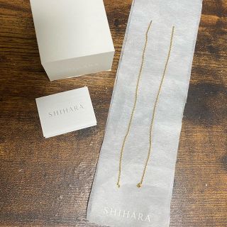 SHIHARA  チェーンピアス(約15cm・2本セット)(ピアス)