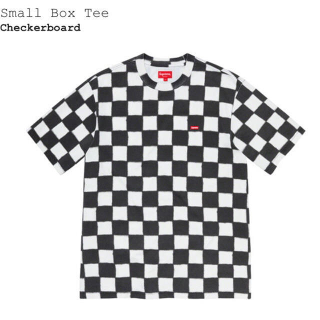 Supreme Small Box Logo Tee Checkerboard