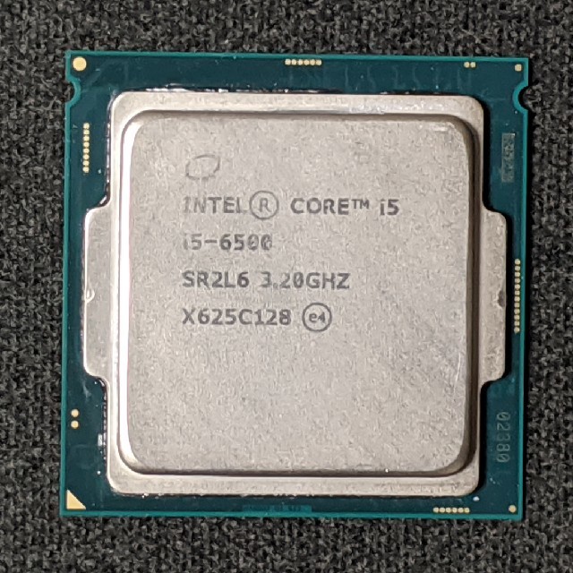 4スレッド数Intel CPU Core i5-6500 3.20GHz