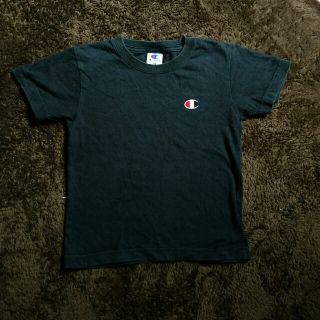 チャンピオン(Champion)のワンポイント 黒 半袖 110cm(Tシャツ/カットソー)