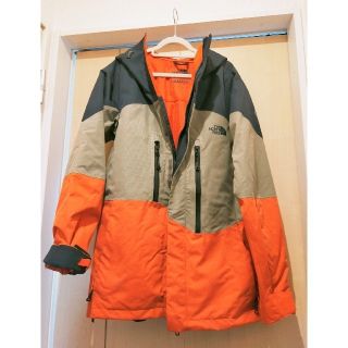 ザノースフェイス(THE NORTH FACE)の送料込！ノースフェイス/スキーウェア/トリコロールカラー/メンズS(ウエア)