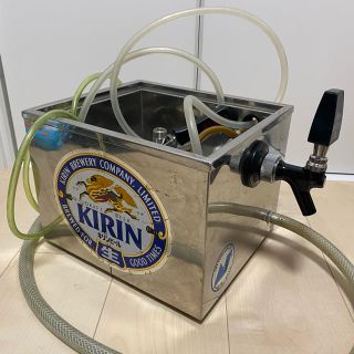 キリン(キリン)のニットク製 キリン 氷冷 ビールサーバー 未使用洗浄樽付き BBQ 祭り (アルコールグッズ)