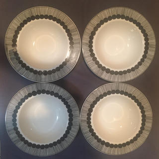 マリメッコ(marimekko)のマリメッコ シイルトラプータルハ 深皿 4枚(食器)