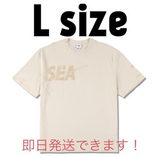 シー(SEA)のWIND AND SEA PUMA コラボ 半袖T Lサイズ(Tシャツ/カットソー(半袖/袖なし))