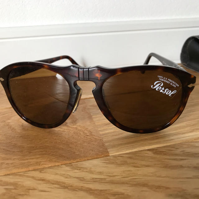 美品！ペルソール サングラス Persol Round Sunglasses