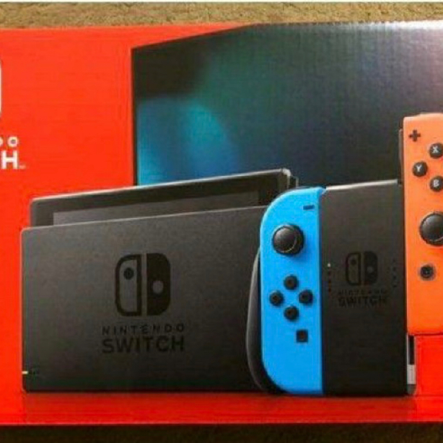 Nintendo Switch ネオンブルー/ネオンレッド 新品未開封