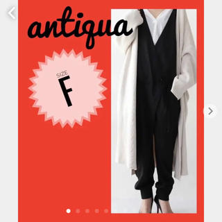 アンティカ(antiqua)の美品 人気 antiqua アンティカ サロペット パンツ(サロペット/オーバーオール)