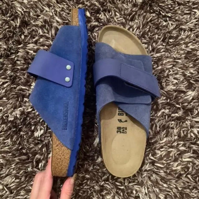 BIRKENSTOCK(ビルケンシュトック)のBIRKENSTOCK ビルケンシュトック38 新品未使用箱付 新作 KYOTO レディースの靴/シューズ(サンダル)の商品写真