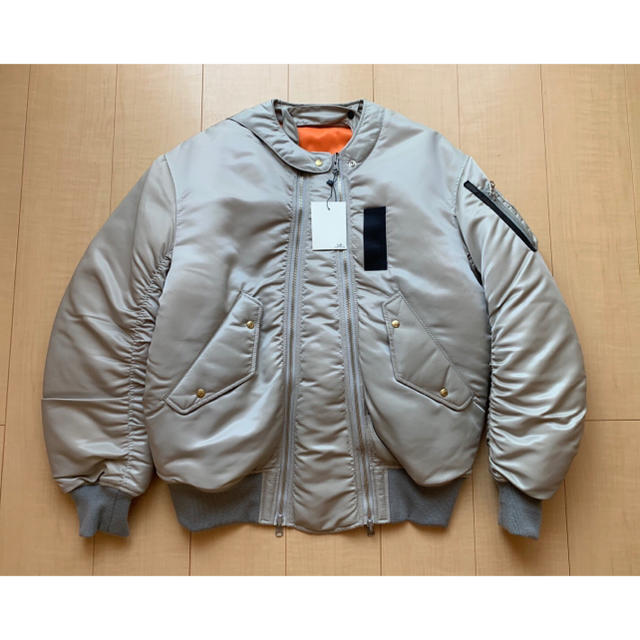 Leh W Zip MA-1 Blouson (Gray / size:S)