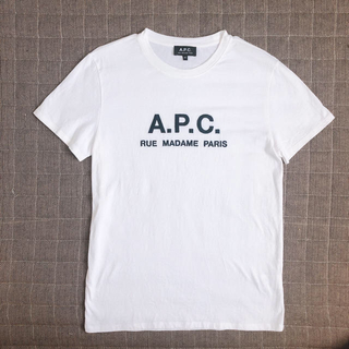 アーペーセー(A.P.C)のAPC 刺繍ロゴTシャツ　メンズxs(Tシャツ/カットソー(半袖/袖なし))