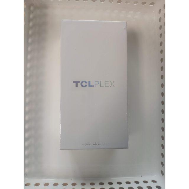 [新品・未開封] TCL PLEX Opal White 6GB/128GBスマートフォン本体