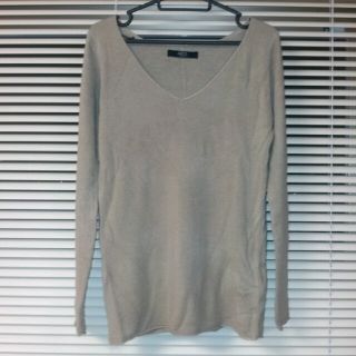 アズールバイマウジー(AZUL by moussy)のAZULトップス★ﾍﾞｰｼﾞｭ(カットソー(長袖/七分))