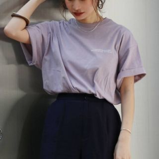 アングリッド(Ungrid)のUngrid バックロゴ ルーズ tee(Tシャツ(半袖/袖なし))