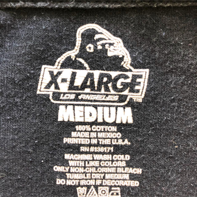 XLARGE(エクストララージ)のX-LARGE オールド エクストララージ Tシャツ ビッグプリント ビンテージ メンズのトップス(Tシャツ/カットソー(半袖/袖なし))の商品写真